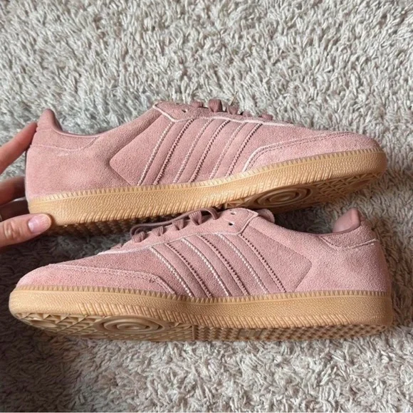 Adidas Women's Blush Suede Sneakers - Picture 2 of 2